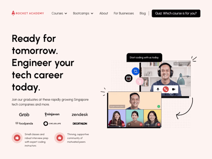 Rocket Academy | Leading Programming Course in Singapore