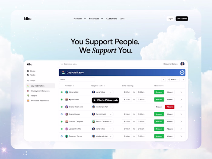 Hero Section Redesign for Kibu