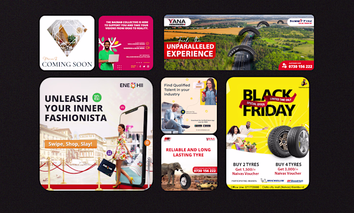 Social Media Designs - Compilation