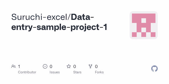 Data-entry-sample-project-1