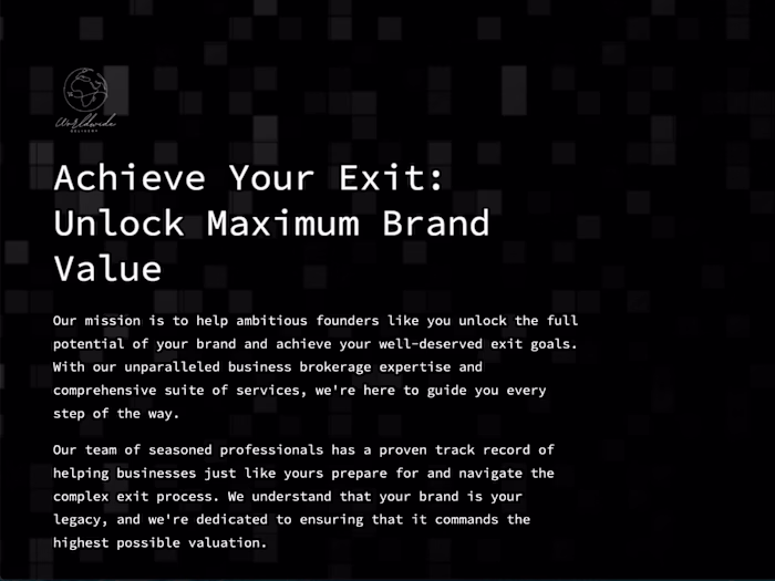 The Road to Your Exit Success Starts Here