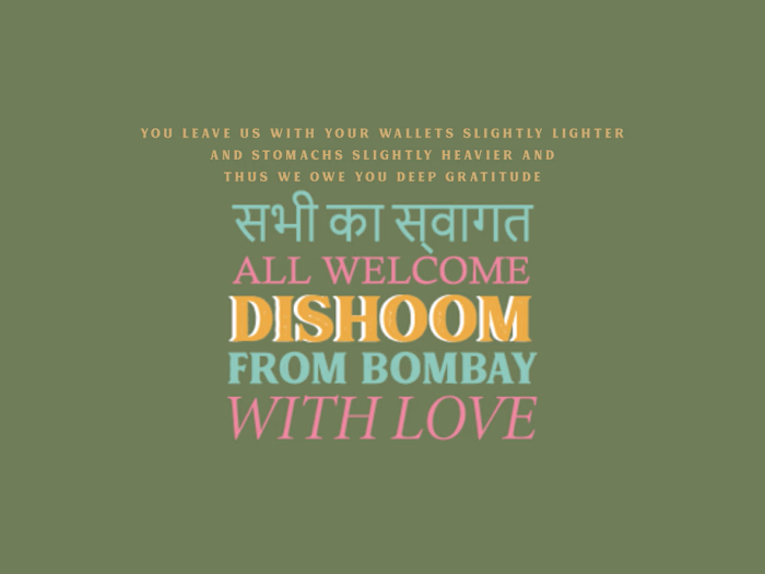 Web Design for Dishoom Restaurant