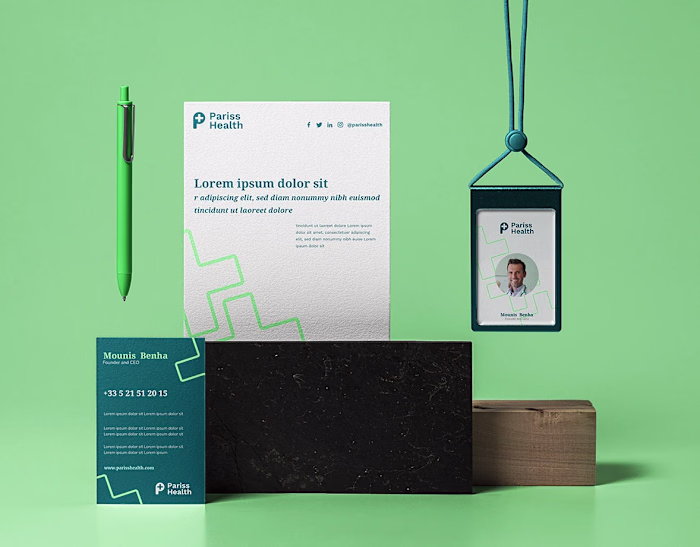 Pariss Healthcare Branding, Brand Identity
