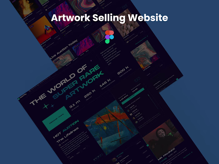 artwork selling website
