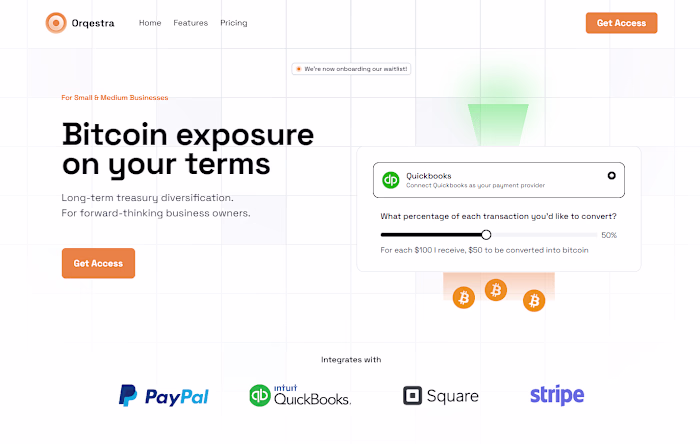 Orqestra - Bitcoin for businesses