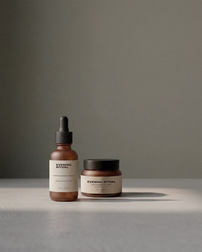 Calm Hydration — Minimal Skincare Visual Direction