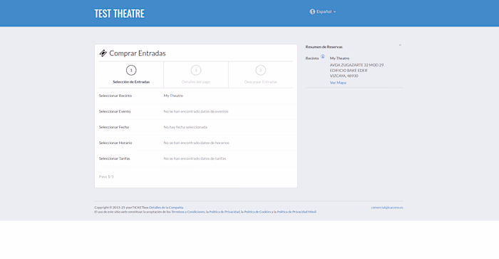 Live event & shows ticket booking platform