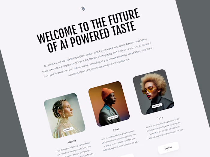 AI Curation Agents for Luminals