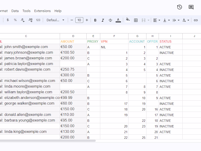 Lead Generation &Web Research