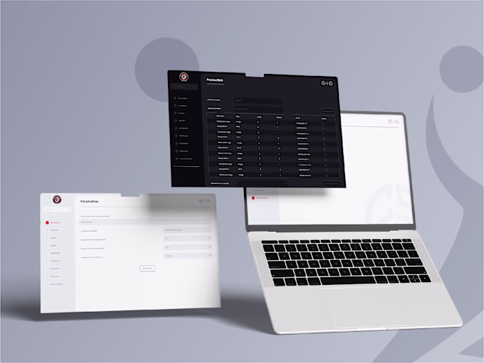 FF Handball Management Software Dashboard UI/UX Design