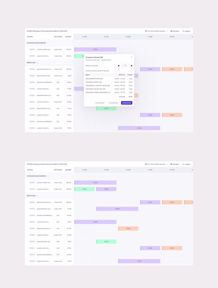 Enhance the UI of our