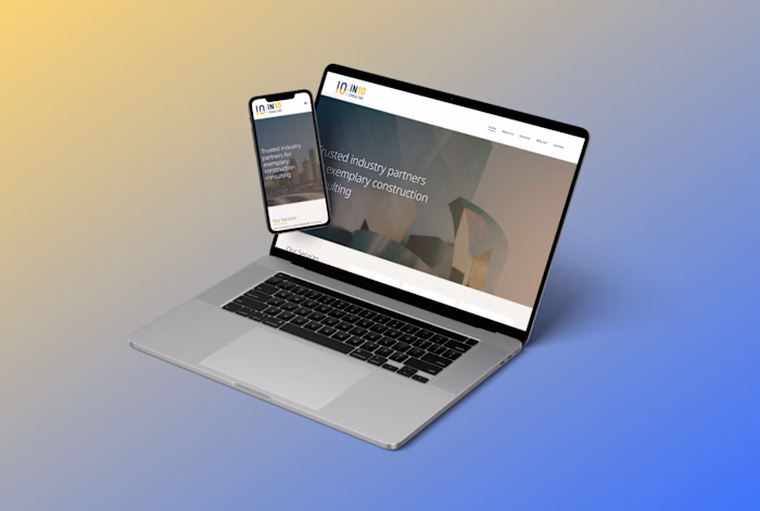 IN10 Consulting: A construction consulting website