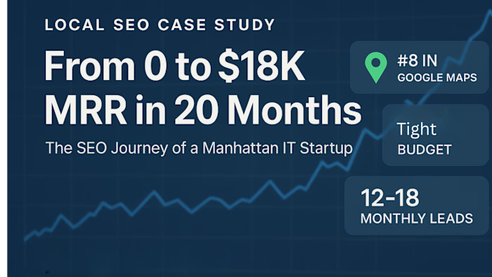 Local SEO Success for Manhattan IT Firm