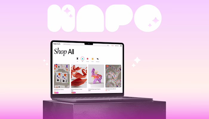 Hapo Studio E-commerce & Blog Website Design