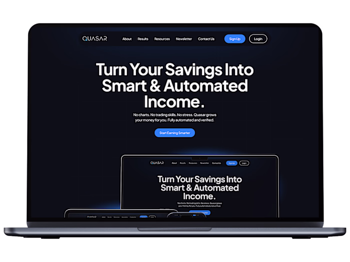 Quasar Systems Website Redesign