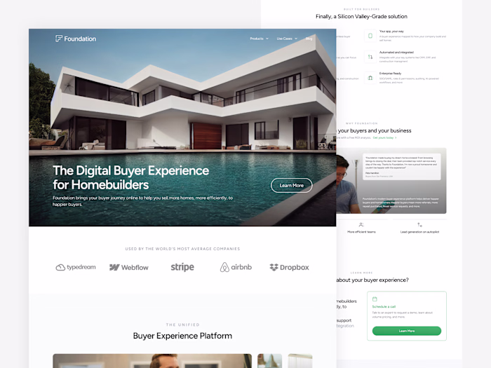 Foundation — Web Design and Framer Development