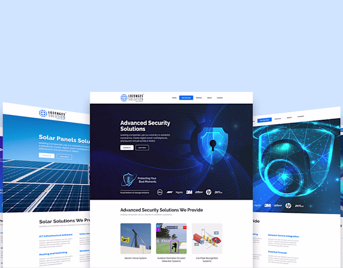 Lozenges Solution Web UX UI Case Study