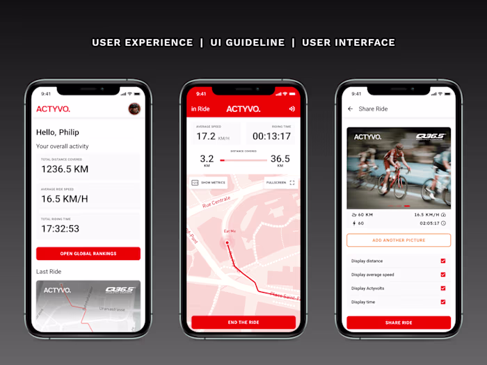 Outdoor cycling & virtual challenge