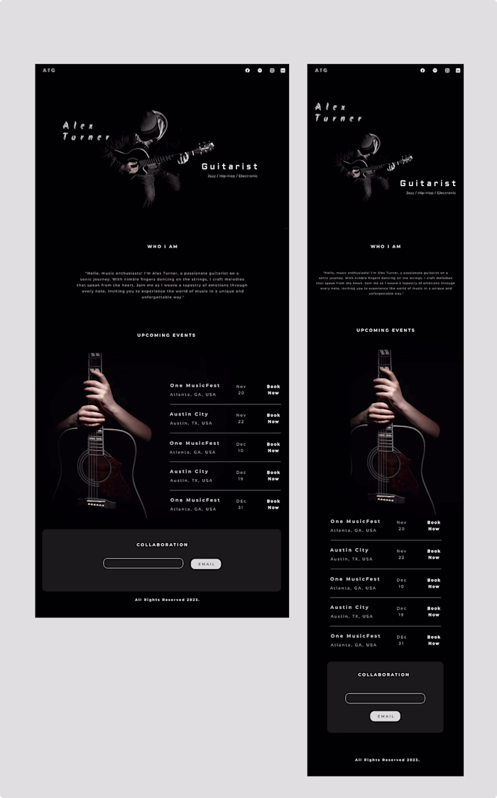 Web design #21client