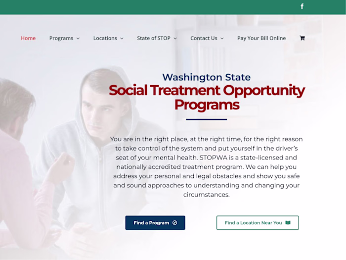 WordPress website for StopWA