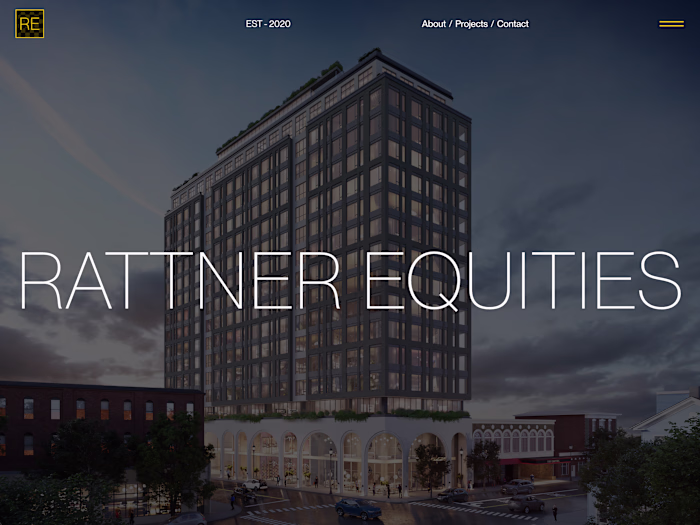 Rattner Equities Website & Logo Design
