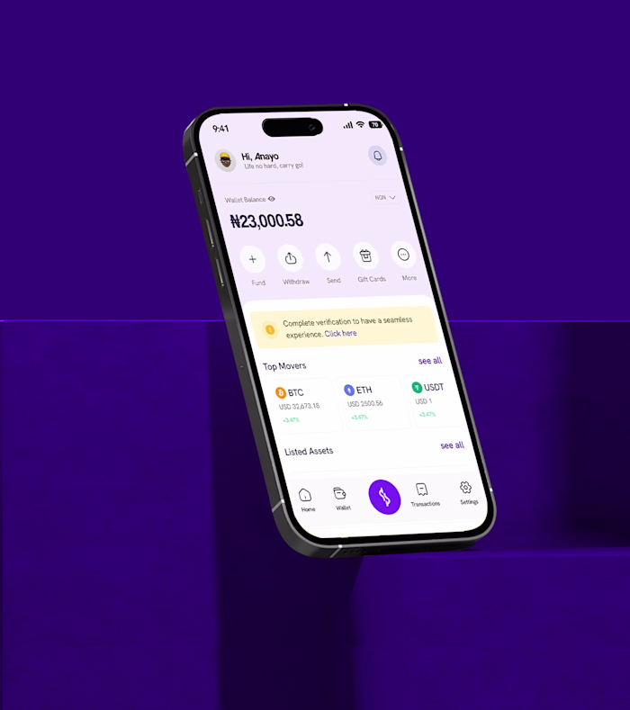 Centralized Crypto Trading App
