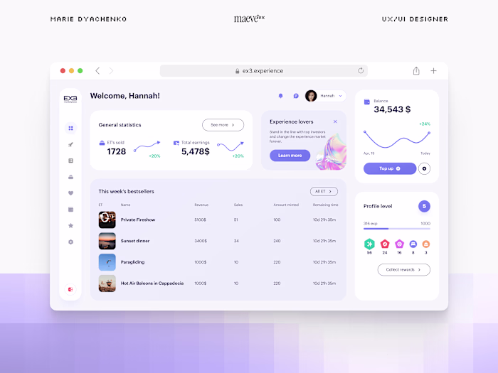 EX3 –– Event ticketing web platform
