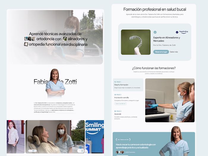 Dra. Zotti – Framer Development