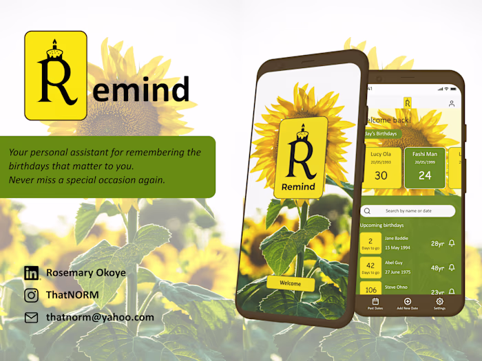 Mobile App Design