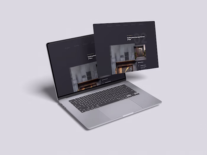 Simfy Doors – Premium Custom Door Website Design