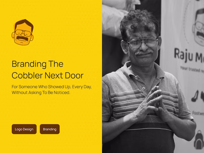 Raju Mochee Logo Design & Branding