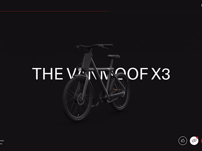 VanMoof online product Launch event - Rosie Biemans