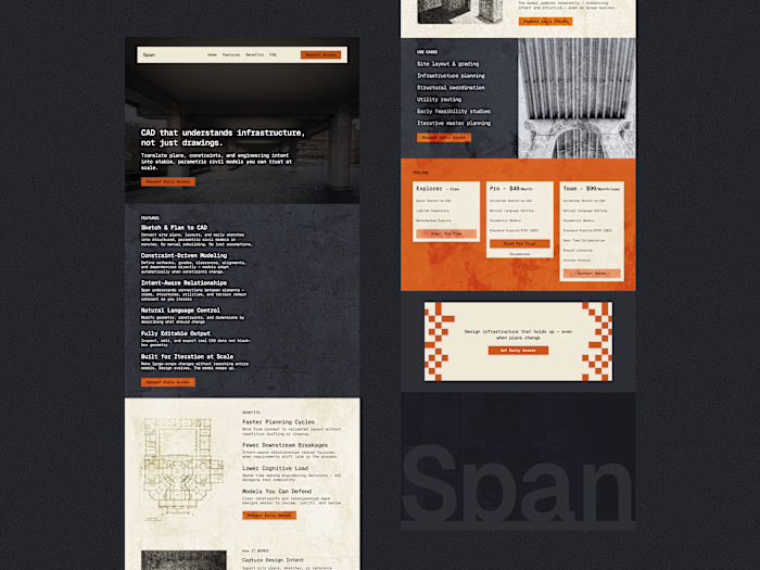 Span: An AI CAD Tool for Civil Engineers