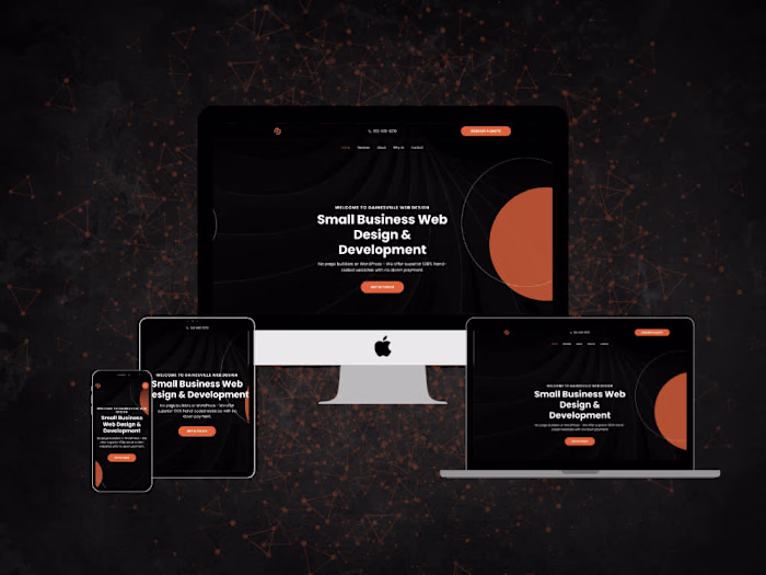 Custom Coded Agency Site