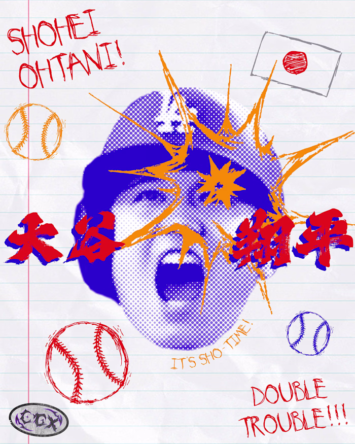 Shohei Ohtani Tribute Poster