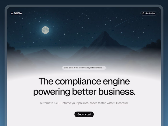 Duna.com – Live with Framer!
