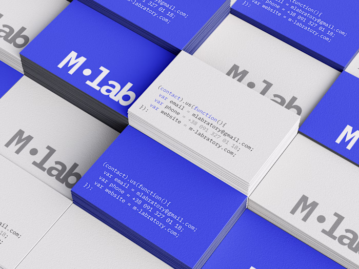 brand identity for m-lab
