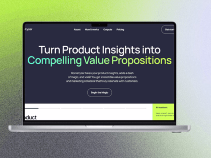 Rocketyzer | Webflow - UI/UX Project