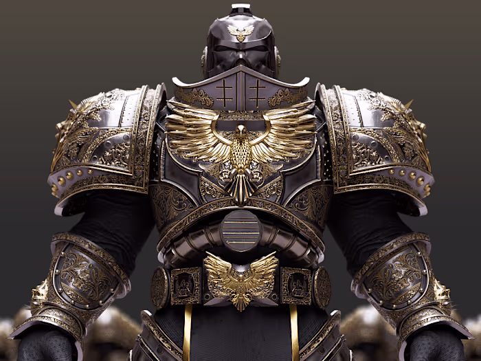 Galactic Guardian Armor for Unreal Engine