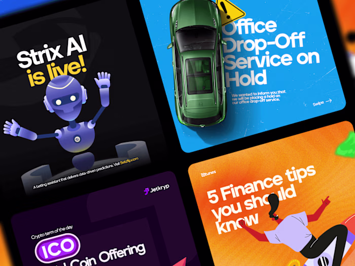 Social Media, Advertising & Marketing Designs