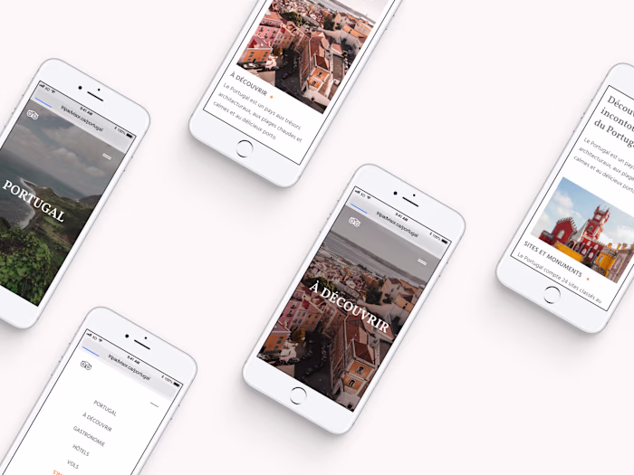 Design of a Website - TripAdvisor (Fictional project)
