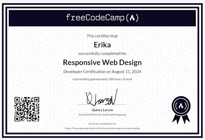 UX, HTML 5 & CSS Portfolio & Certifications
