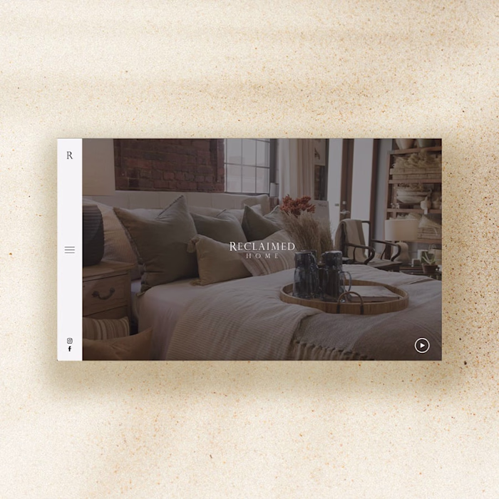 Reclaimed Home Website