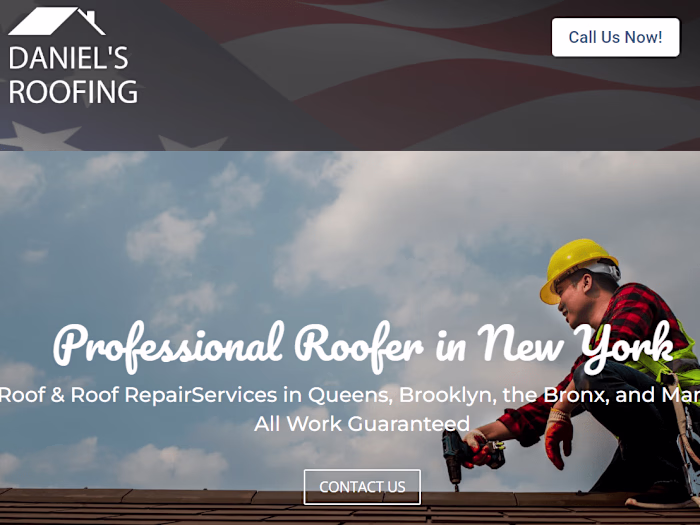 Daniel's Roofing | Website Redesign