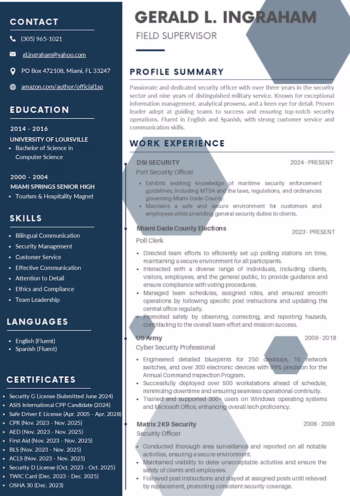 ATS Job Winning Resume