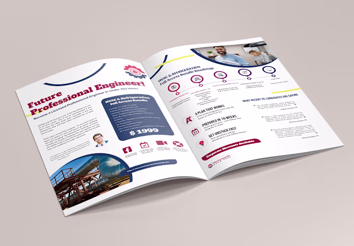 Brochure and book covers and Youtube Banners