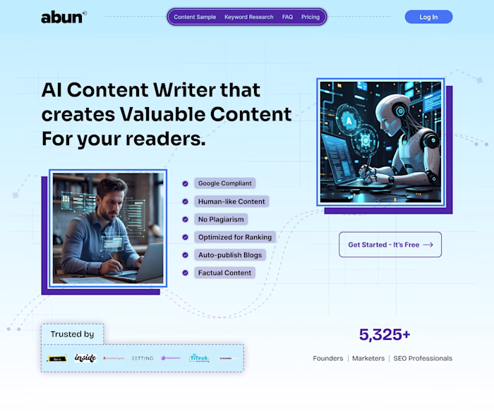 Redesigning Abun.com's Hero Section for Enhanced UX