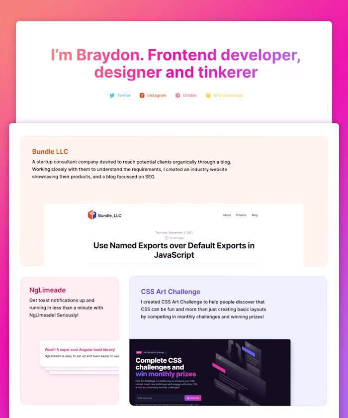 Hueful Framer Template