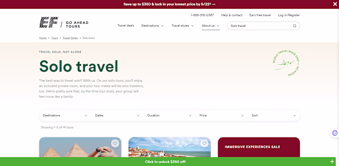 Creating a Comprehensive Content Strategy for a Travel Agency