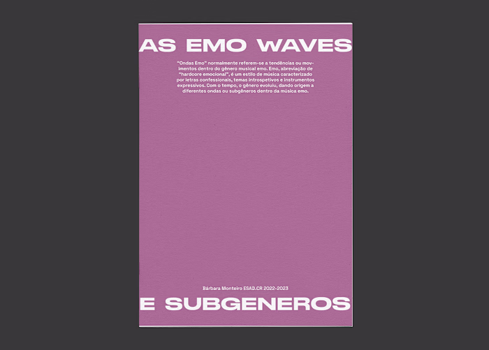Emo waves - zine : Behance